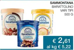 Coop Sammontana barattolino vari tipi offerta