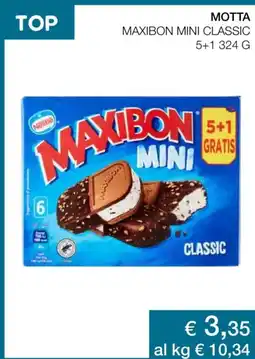 Coop Motta maxibon mini classic offerta