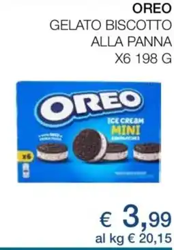 Coop Oreo gelato biscotto alla panna offerta