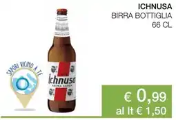 Coop Ichnusa birra bottiglia offerta