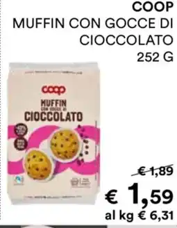 Coop Coop frollini con gocce di cioccolato offerta
