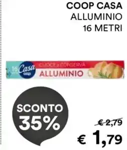 Coop Coop casa alluminio 16 metri offerta