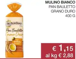 Coop Mulino bianco pan bauletto grano duro offerta