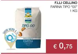 Coop F.lli cellino farina tipo "00" offerta