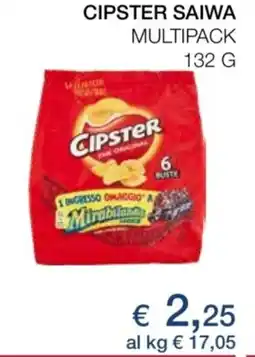 Coop Cipster saiwa multipack offerta