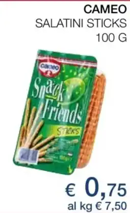 Coop Cameo salatini sticks offerta