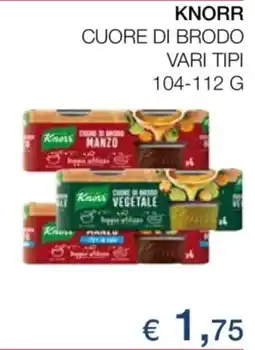 Coop Knorr cuore di brodo vari tipi offerta