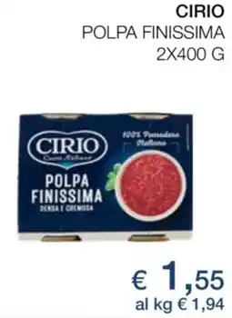 Coop Cirio polpa finissima offerta