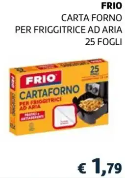 Coop Frio carta forno per friggitrice ad aria 25 fogli offerta