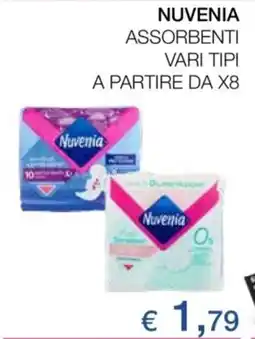 Coop Nuvenia assorbenti vari tipi offerta