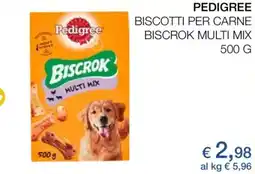 Coop Pedigree biscotti per carne biscrok multi mix offerta