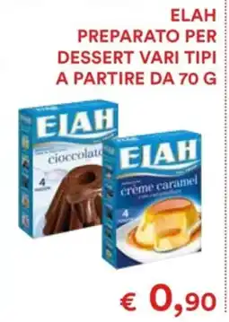 Coop Elah preparato per dessert vari tipi offerta
