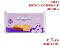 Coop Bauli buondì l'originale offerta