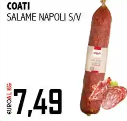 Big Food Coati salame napoli s/v offerta