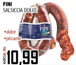 Big Food Fini salsiccia dolce offerta