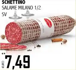 Big Food Schettino salame milano 1/2 sv offerta