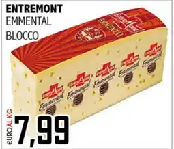 Big Food Entremont emmental blocco offerta