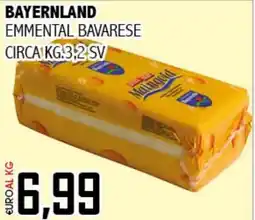 Big Food Bayernland emmental bavarese circa offerta