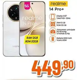 Expert realme 14 Pro+ 5 offerta