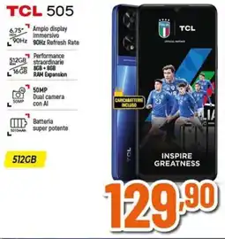 Expert TCL 505 offerta