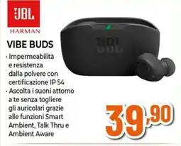 Expert JBL HARMANVIBE BUDS Vibe buds offerta