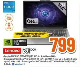 Expert Lenovo NOTEBOOK LOQ 15 offerta