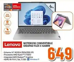 Expert Lenovo notebook convertibile ideapad flex 5 14ABR8 offerta