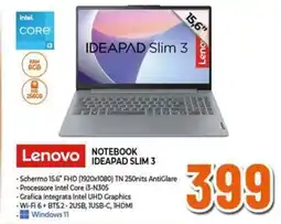 Expert Lenovo notebook ideapad slim 3 offerta