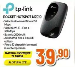 Expert Tp-link pocket hotspot M7010 offerta