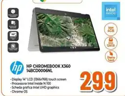 Expert Hp hp chromebook X360 14BCD0006NL offerta