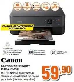 Expert Canon multifunzione inkjet pixma TS53501 offerta