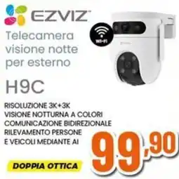 Expert EZVIZ Telecamera visione notte per esterno offerta