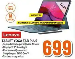 Expert Lenovo TABLET YOGA TAB PLUS offerta