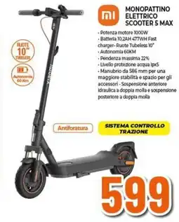 Expert Monopattino mielettrico scooter 5 max offerta