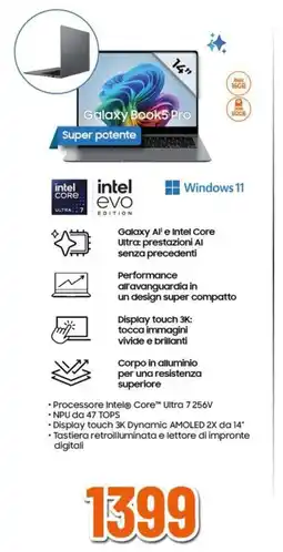 Expert Galaxy Book5 Pro offerta