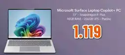 Expert Microsoft Surface Laptop Copilot + PC offerta