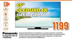 Expert Panasonic TV OLED 65" UHD 4K TV65Z80AEZ offerta