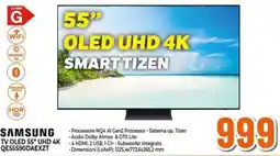 Expert SAMSUNG TV OLED 55" UHD 4K QE55590DAEXZT offerta