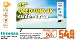 Expert Hisense TV QLED 65" UHD 4K 65E79NQ offerta