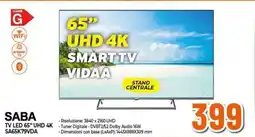 Expert SABA TV LED 65" UHD 4K SA65K79VDA offerta