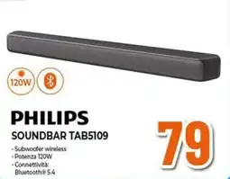 Expert PHILIPS SOUNDBAR TAB5109 offerta