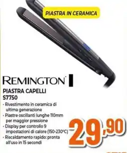 Expert REMINGTON Piastra capelli S7750 offerta
