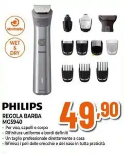 Expert Philips regola barba MG5940 offerta