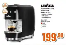 Expert Lavazza macchina caffé espresso SMEG BLACK offerta