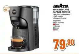 Expert Lavazza macchina caffè capsule tiny eco offerta