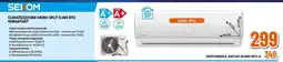 Expert SEKOM CLIMATIZZATORE MONO SPLIT 9.000 BTU SM94AF4KIT offerta