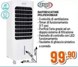 Expert Argo raffrescatore polifemobear offerta