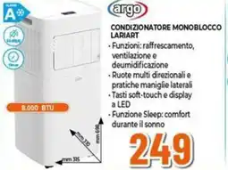Expert Argo condizionatore monoblocco lariart offerta