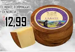 Big Food L'abate formaggio di norcia offerta
