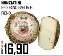 Big Food Nunziatini pecorino paglia e fieno offerta